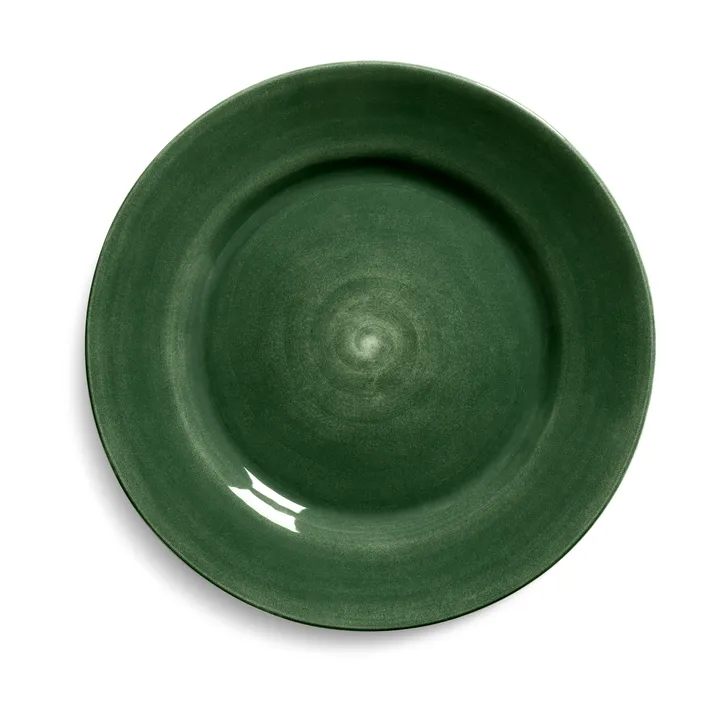 Basic serveringsfad Ø41 cm - Forest green - Mateus