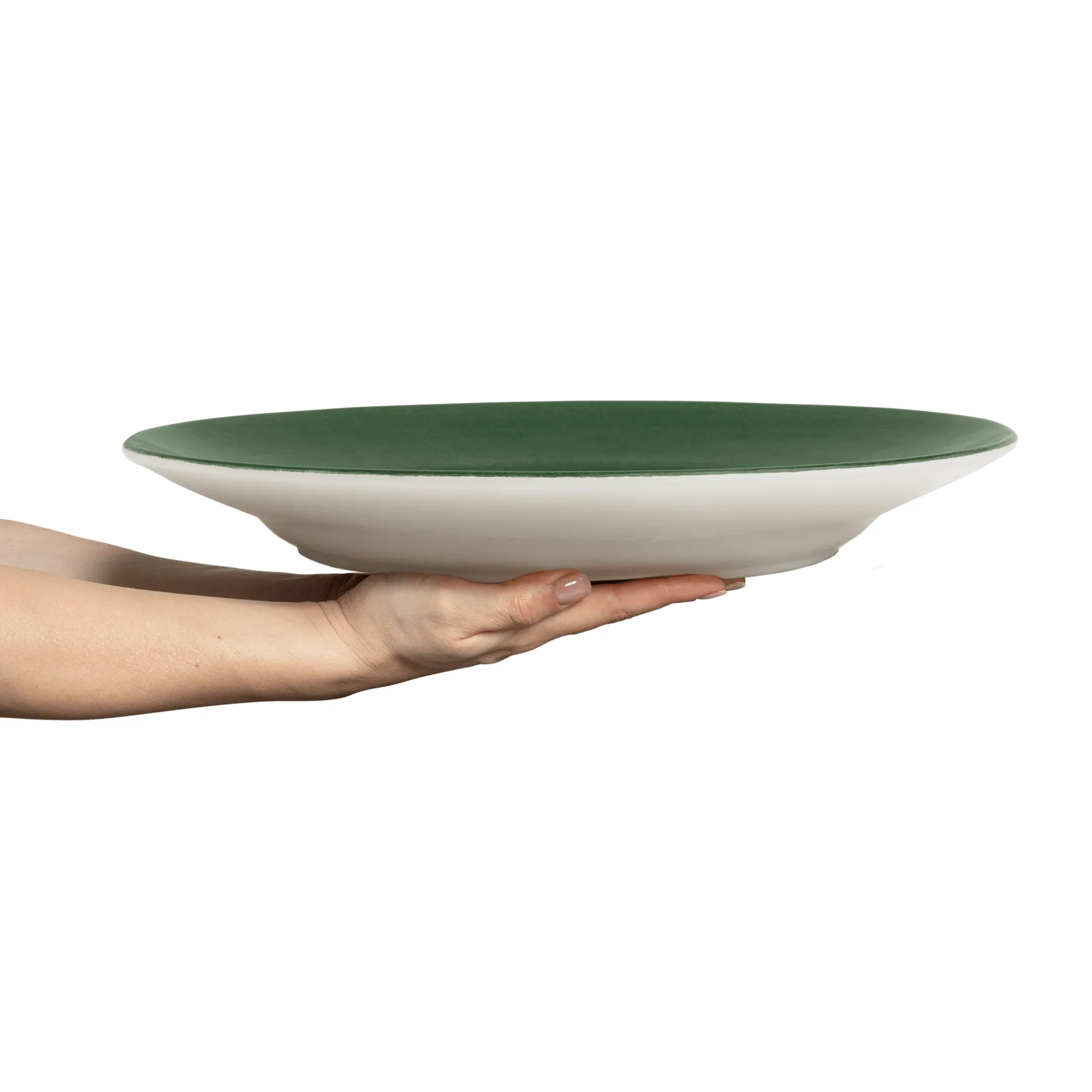 Basic serveringsfad Ø41 cm, Forest green Mateus