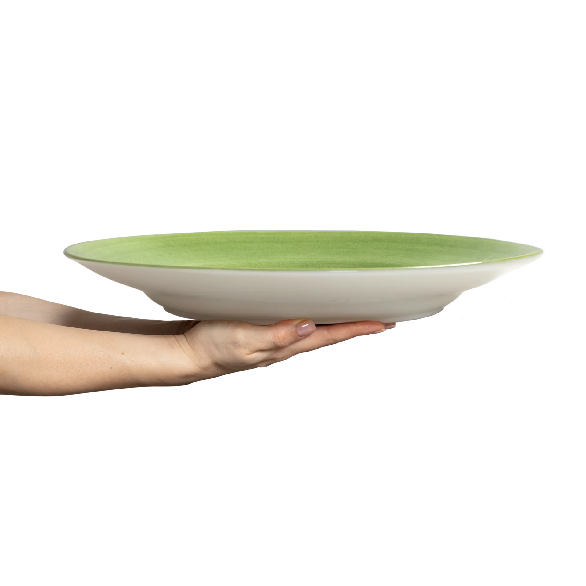 Basic serveringsfad Ø41 cm, Grøn Mateus
