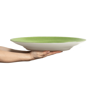 Basic serveringsfad Ø41 cm - Grøn - Mateus