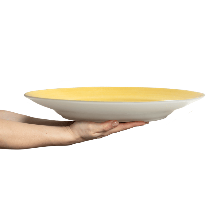 Basic serveringsfad Ø41 cm, Gul Mateus