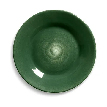 Basic tallerken – 21 cm - Forest green - Mateus