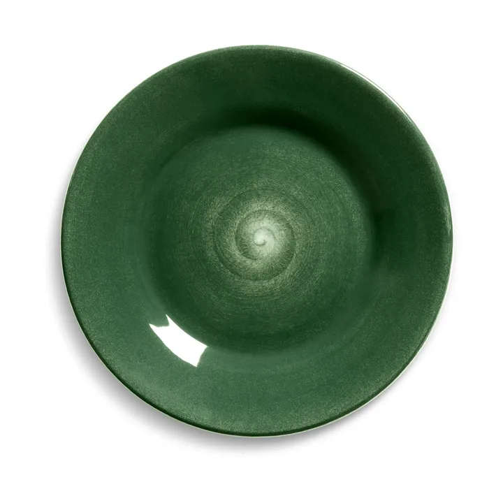 Basic tallerken – 21 cm - Forest green - Mateus