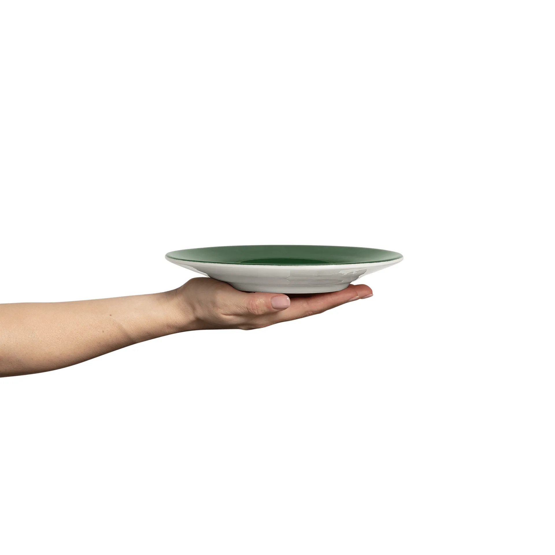 Basic tallerken – 21 cm, Forest green Mateus