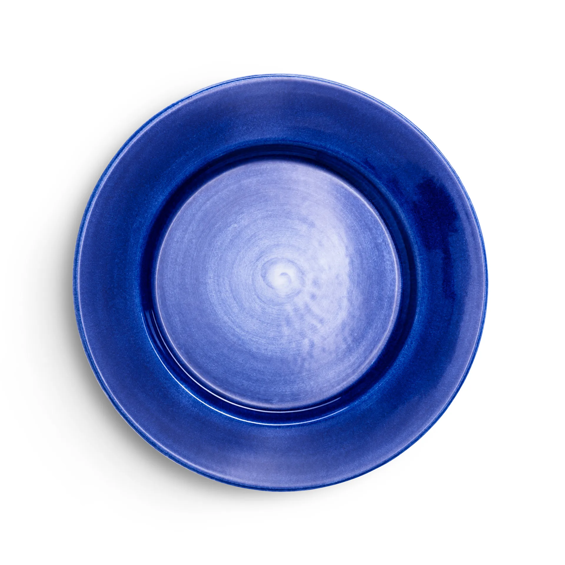 Basic tallerken 25 cm, Blå Mateus