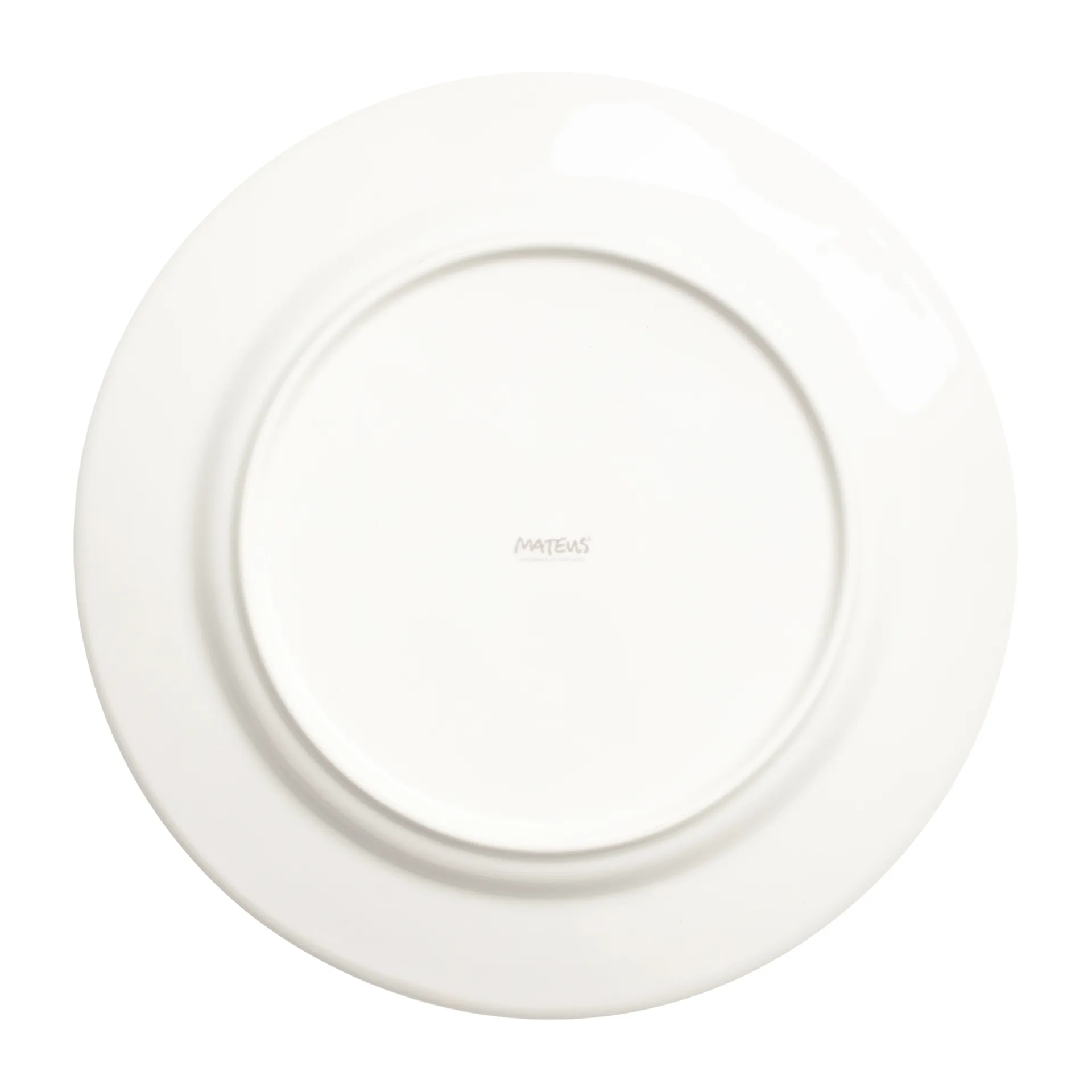 Basic tallerken 25 cm, Hvid Mateus