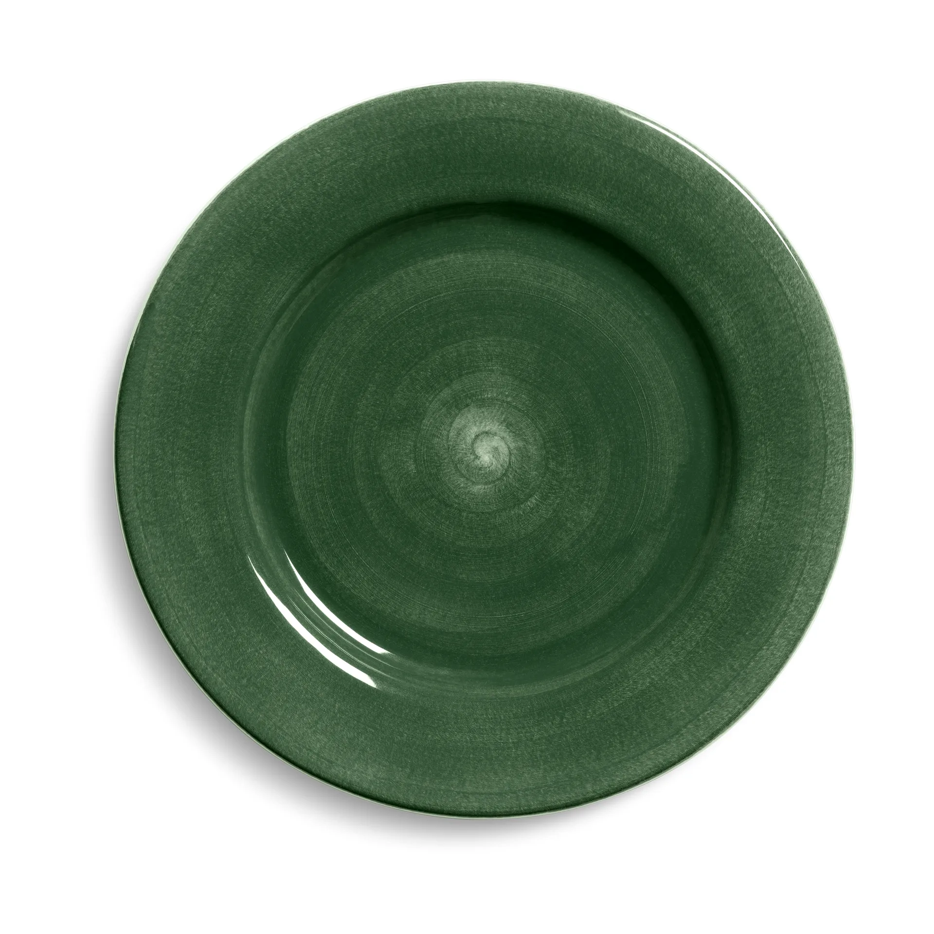 Basic tallerken – 28 cm, Forest green Mateus