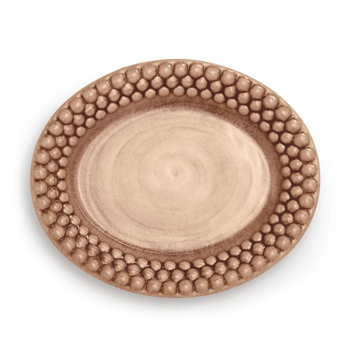 Bubbles oval tallerken – 20 cm, Cinnamon Mateus