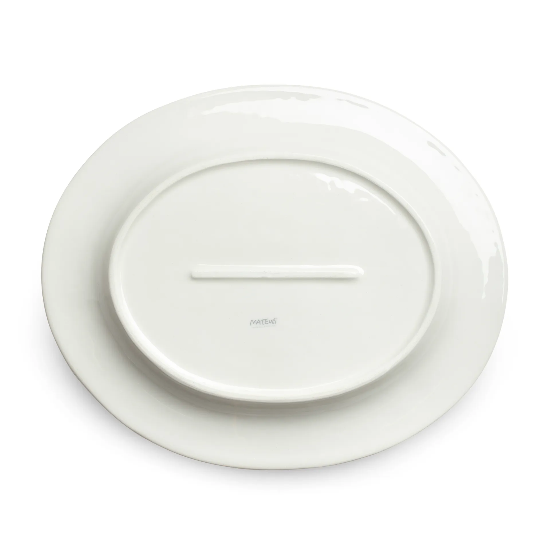 Bubbles oval underkop – 35 cm, Grå Mateus