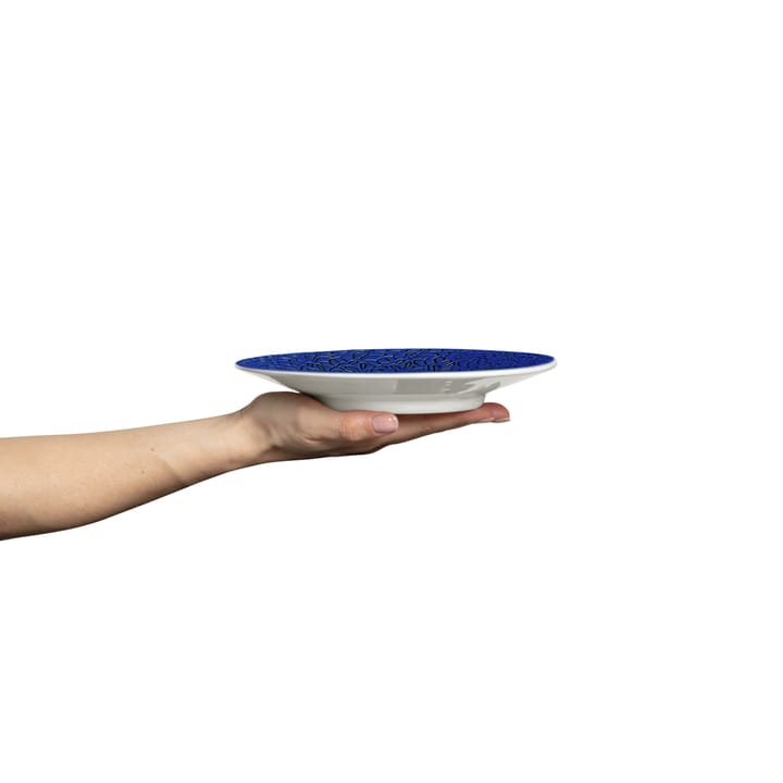 Lace tallerken – 20 cm, Blå Mateus