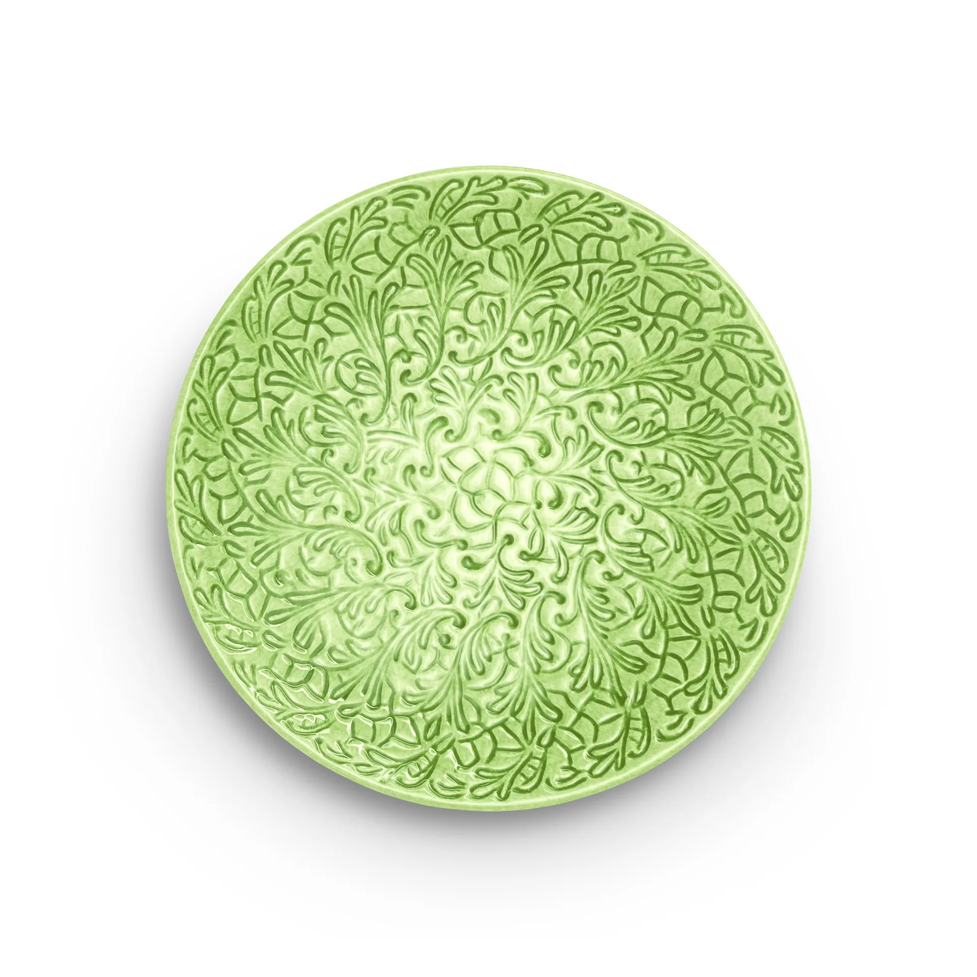Lace tallerken – 20 cm, Grøn Mateus