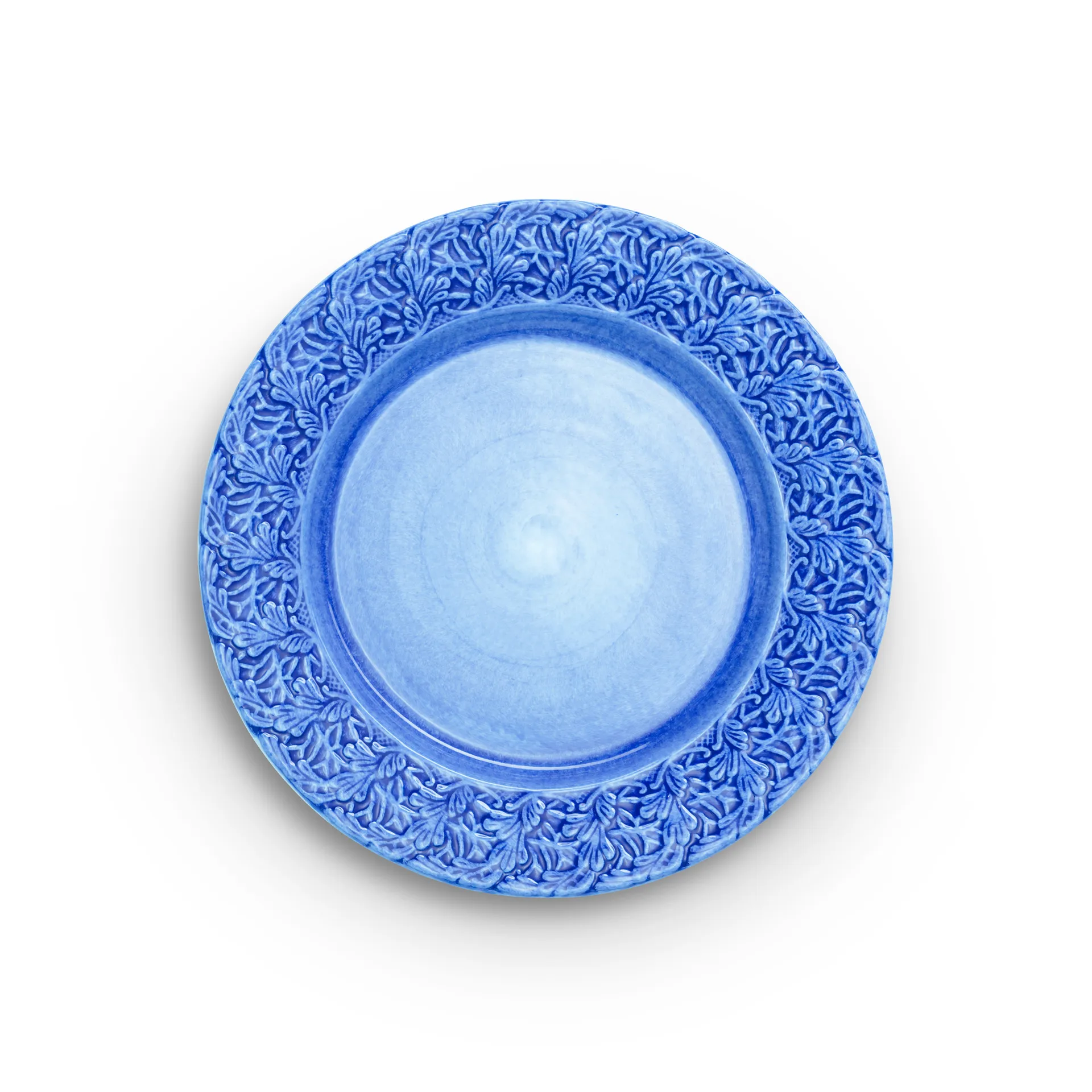 Lace tallerken – 25 cm, Lyseblå Mateus