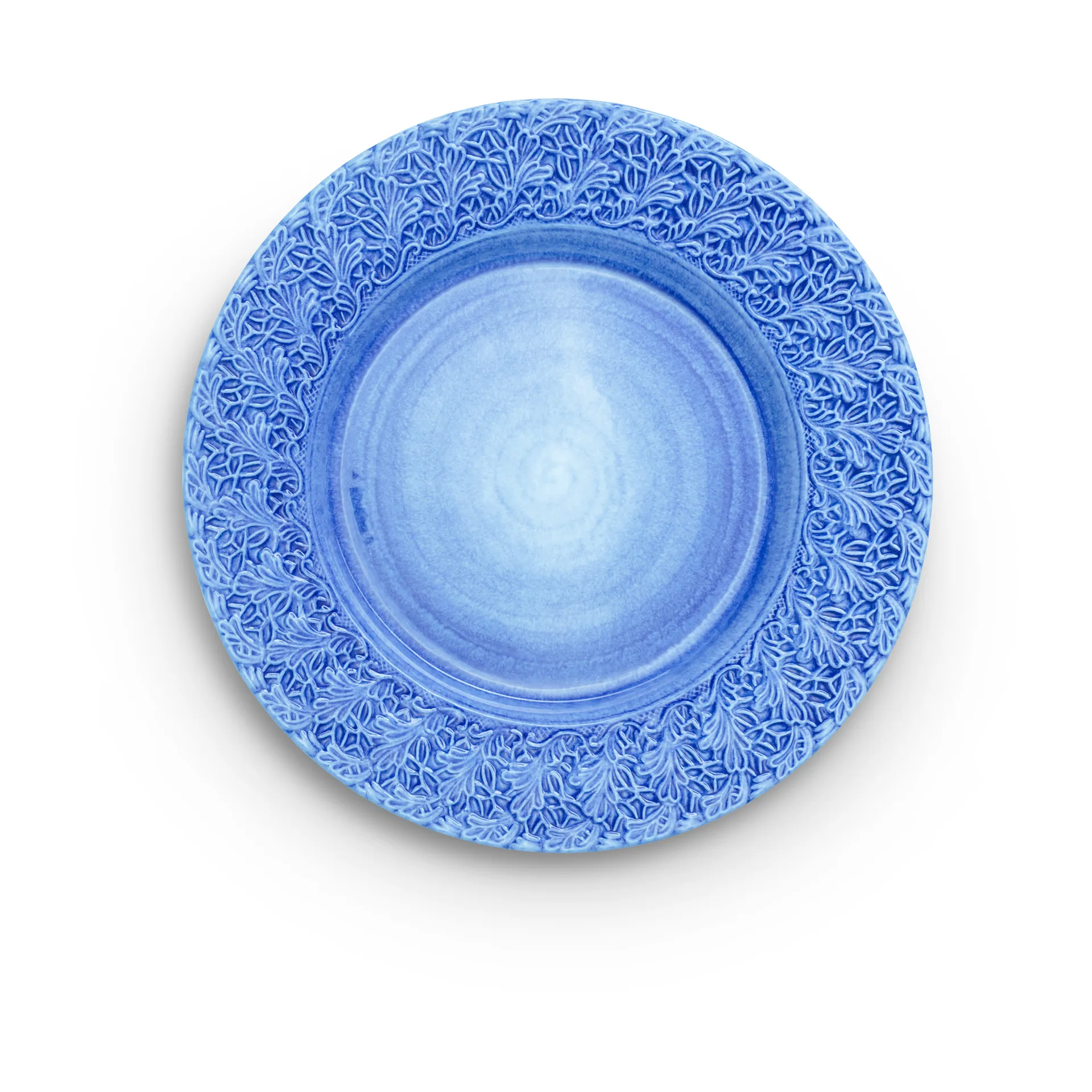 Lace tallerken – 32 cm, Lyseblå Mateus