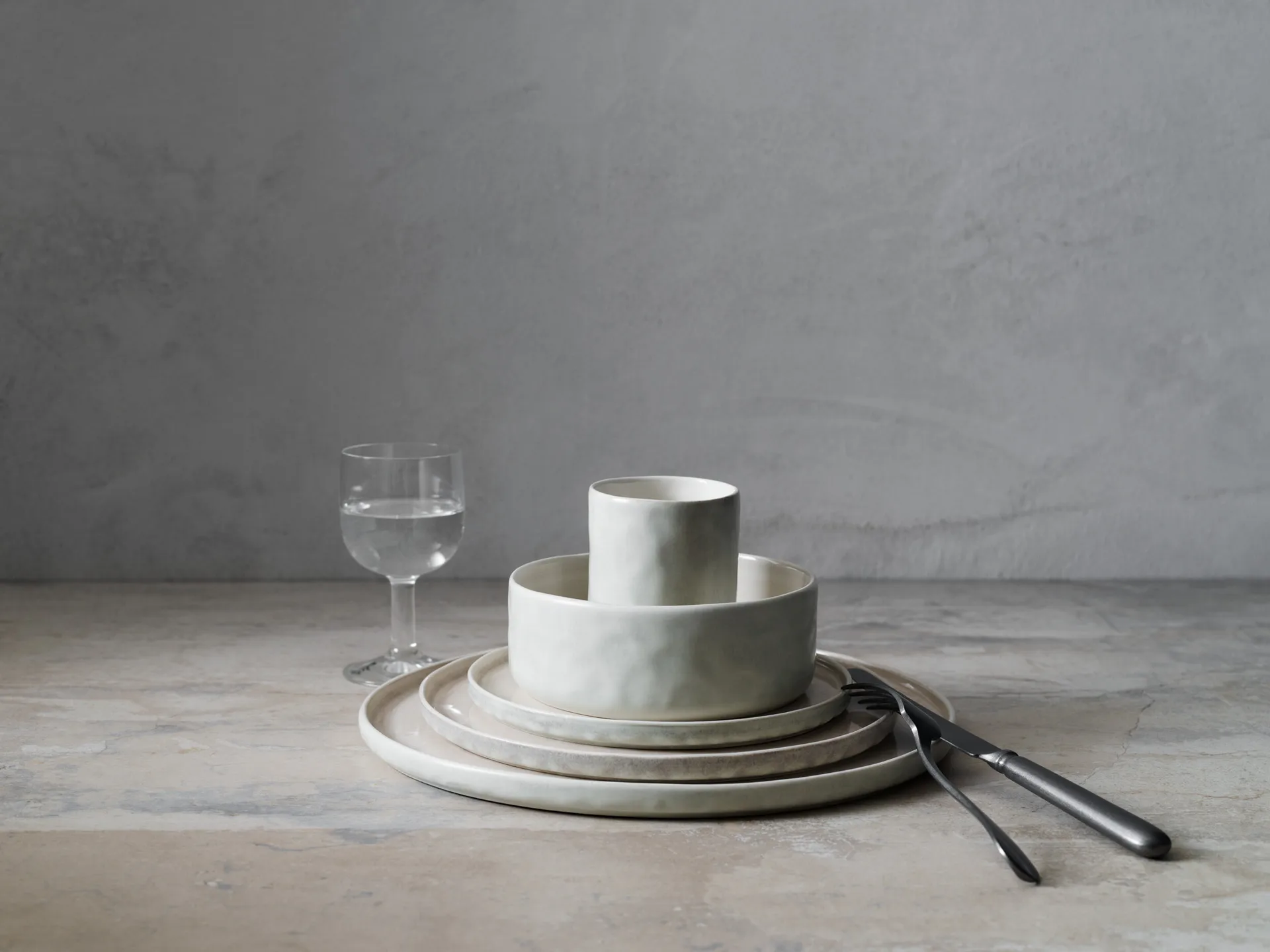 MSY tallerken – 25 cm, Sand Mateus