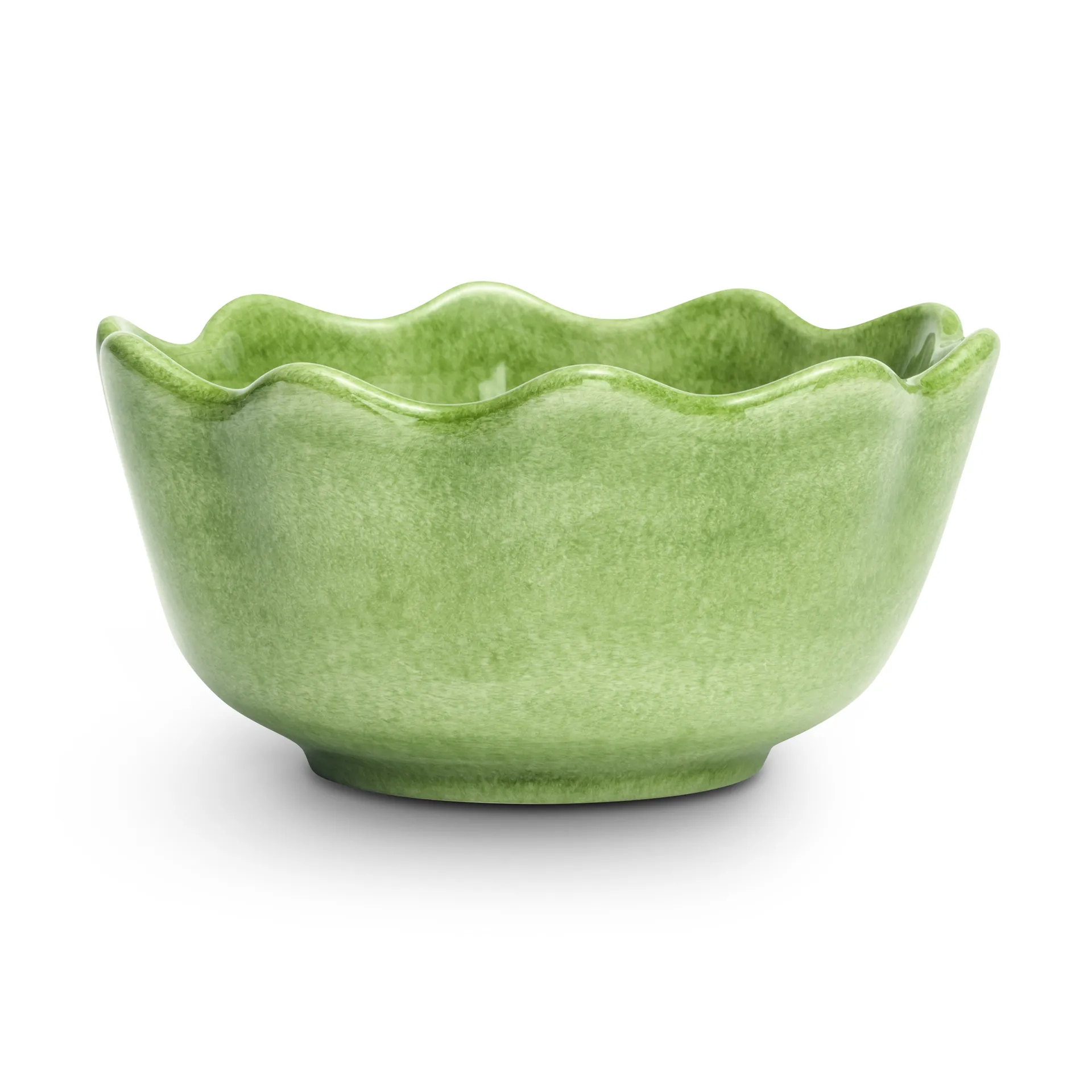 Oyster skål Ø13 cm, Grøn Mateus