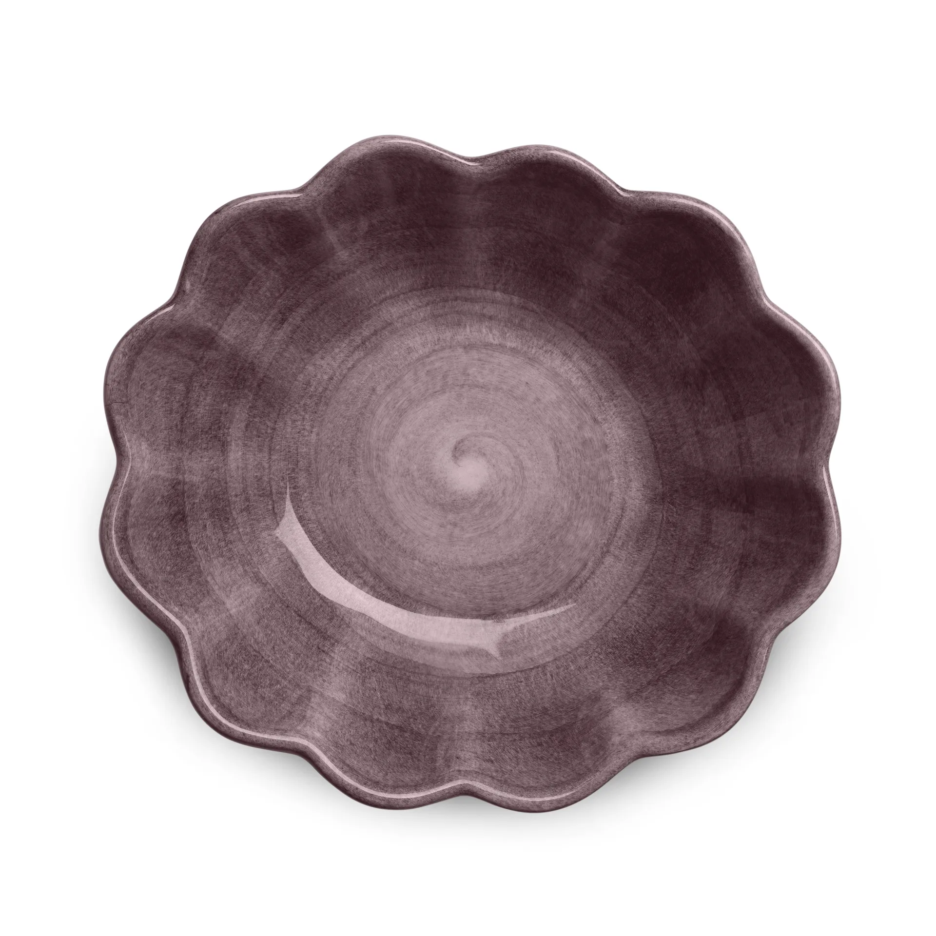 Oyster skål 16x18 cm, Plum Mateus