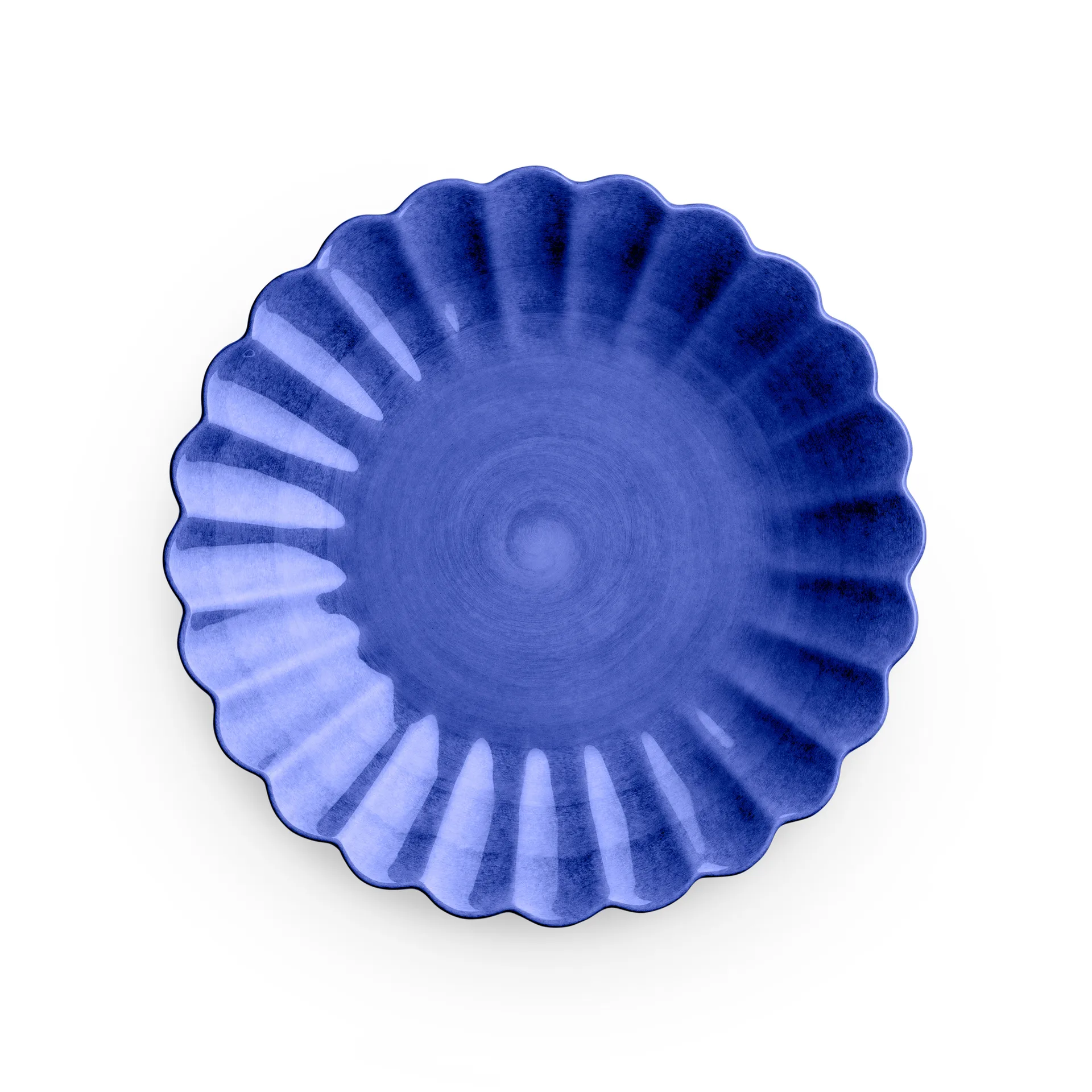 Oyster tallerken 20 cm, Blå  Mateus