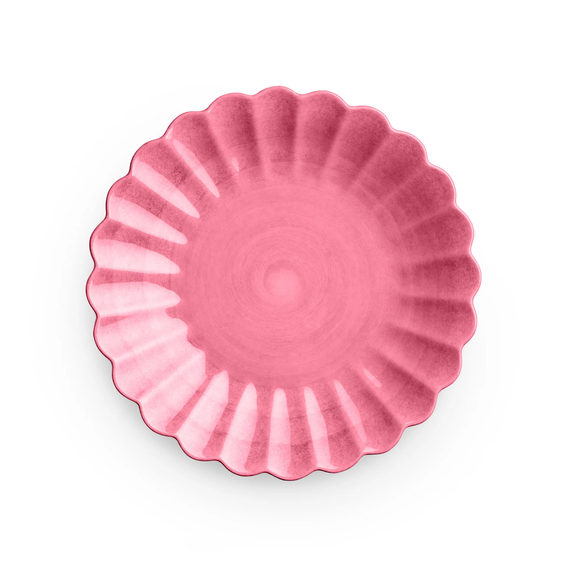 Oyster tallerken 20 cm, Lyserød Mateus