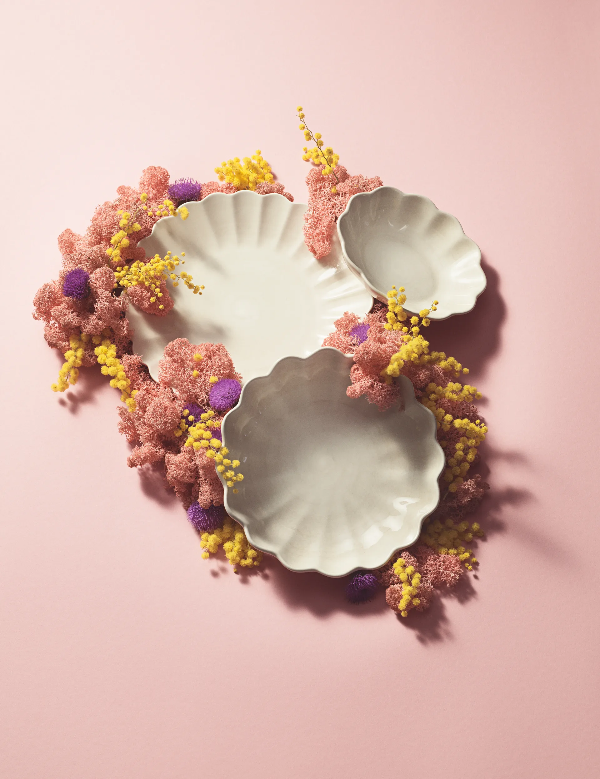 Oyster tallerken 20 cm, Sand Mateus