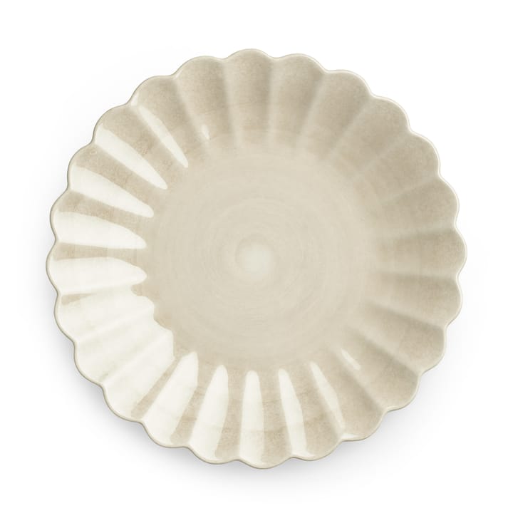 Oyster tallerken 20 cm - Sand - Mateus