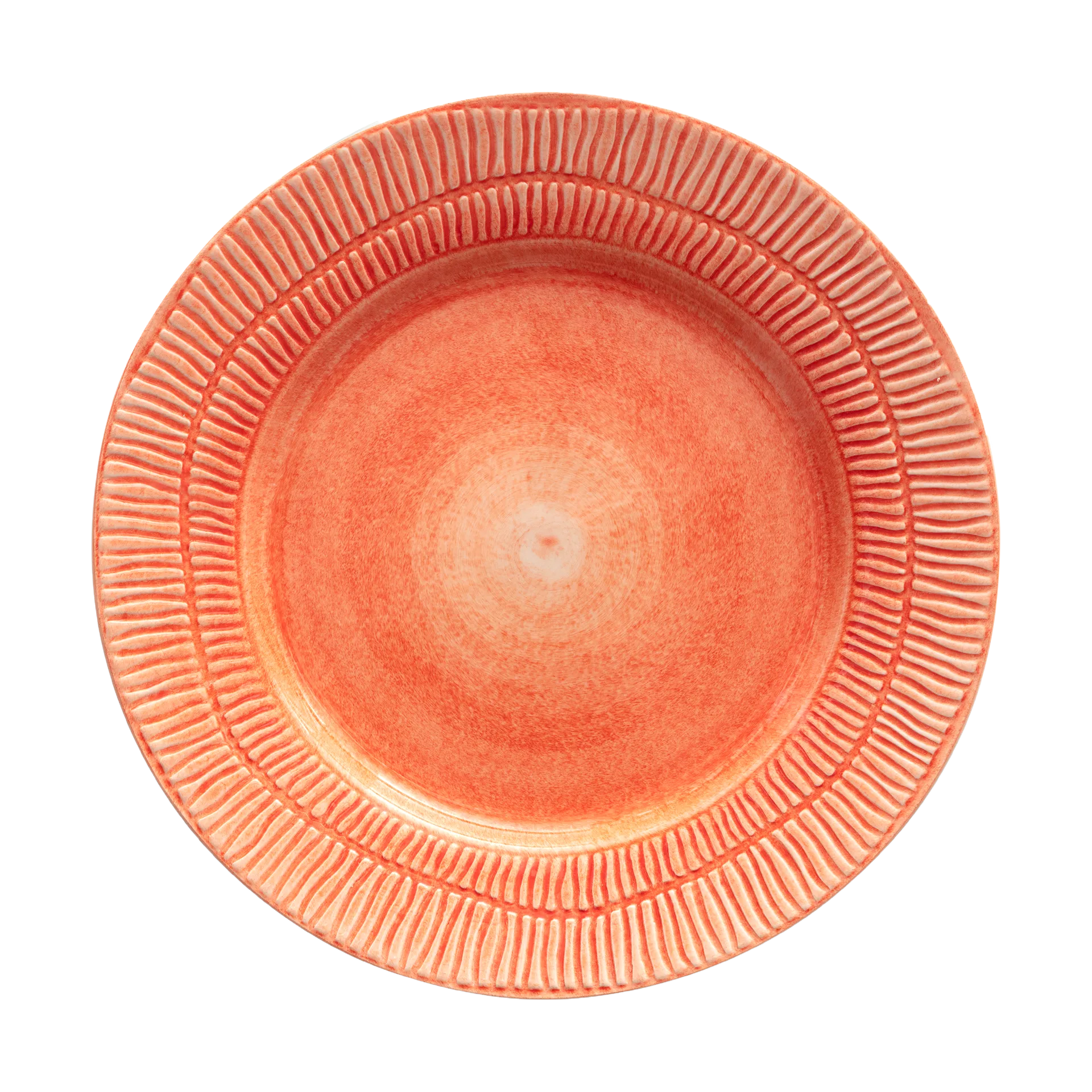 Stripes tallerken Ø28 cm, Orange Mateus