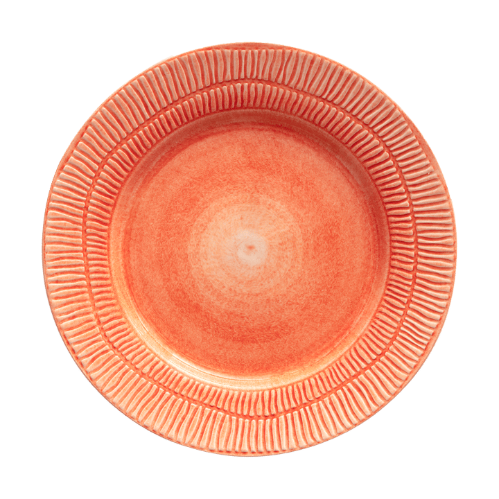 Stripes tallerken Ø28 cm, Orange Mateus