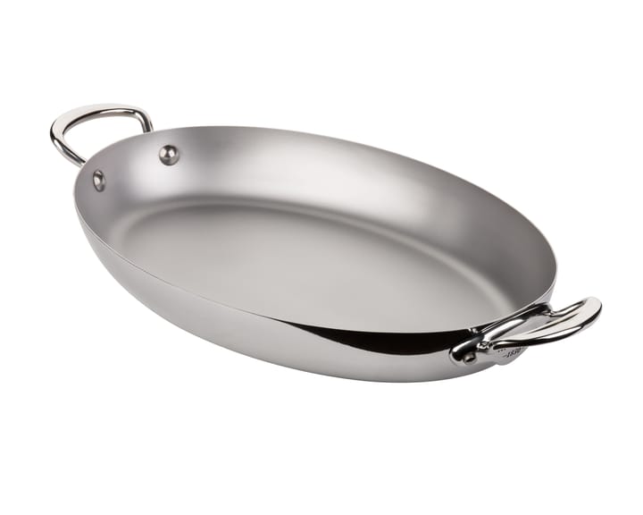 Pande med 2 håndtag oval Cook Style 30 cm - Stål - Mauviel