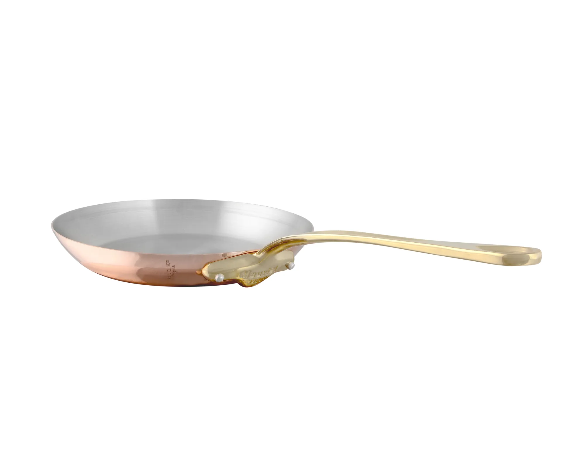 Stegte pande M'150B Ø26 cm, Kobber-messing Mauviel