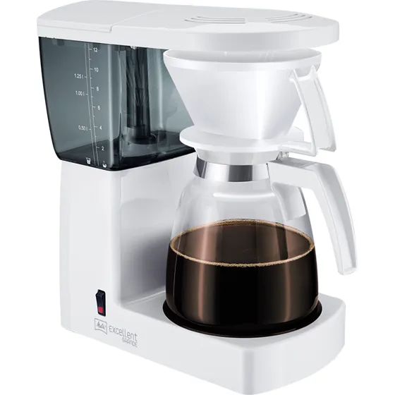 Melitta Excellent Grande kaffemaskine 1,5 l Hvid