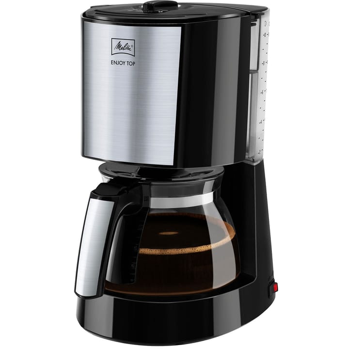 Kaffemaskine Enjoy II Top Sort - Transparent - Melitta