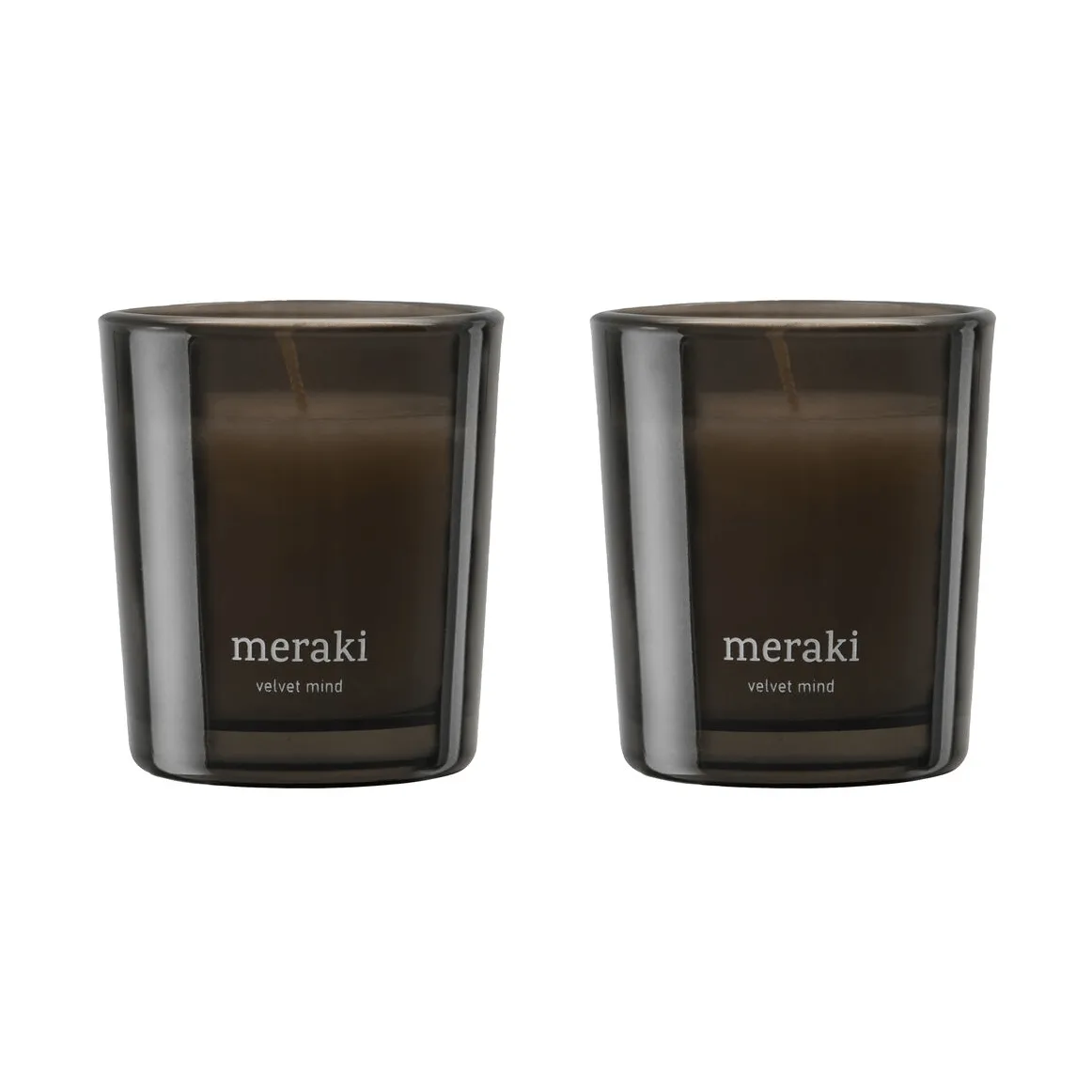 Meraki duftlys 12 timer 2-pak, Velvet mind Meraki