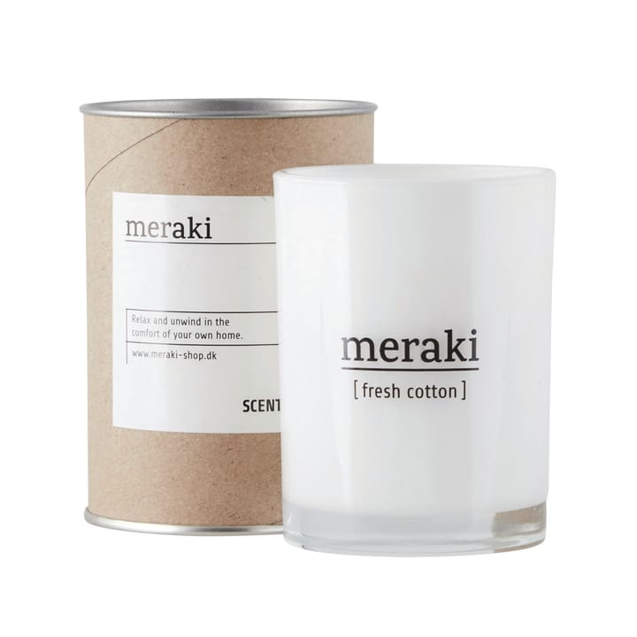 Meraki duftlys 12 timer, Fresh cotton Meraki