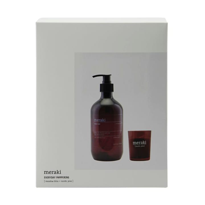 Meraki gavesæt håndsæbe og duftlys, Everyday pampering Meraki
