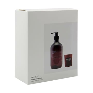 Meraki gavesæt håndsæbe og duftlys - Everyday pampering - Meraki