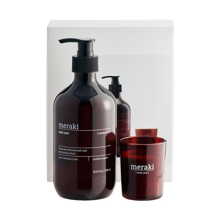 Meraki gavesæt håndsæbe og duftlys, Everyday pampering Meraki