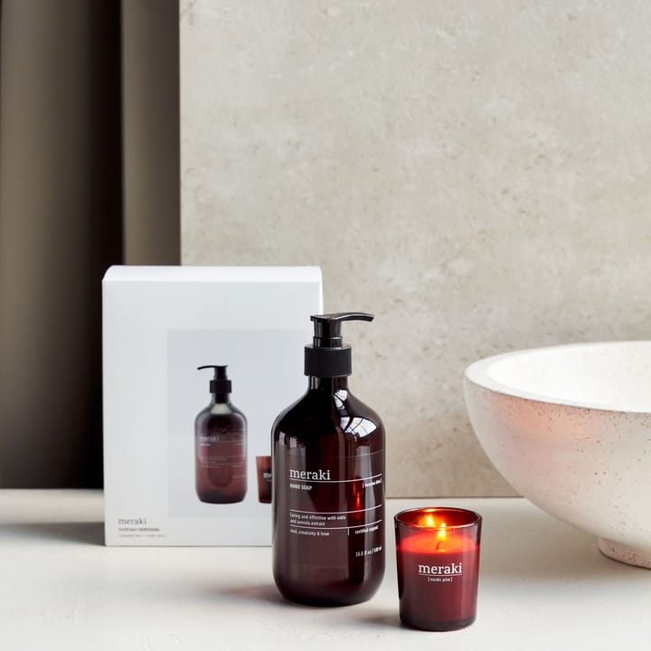 Meraki gavesæt håndsæbe og duftlys, Everyday pampering Meraki
