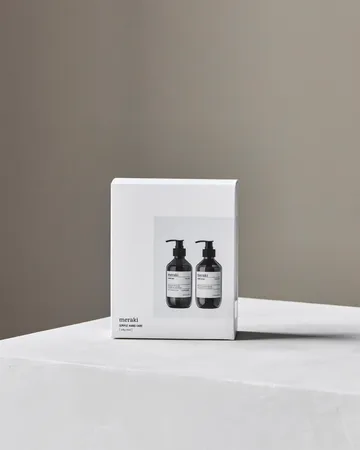 Meraki gavesæt, håndsæbe og håndlotion - Silky Mist - Meraki