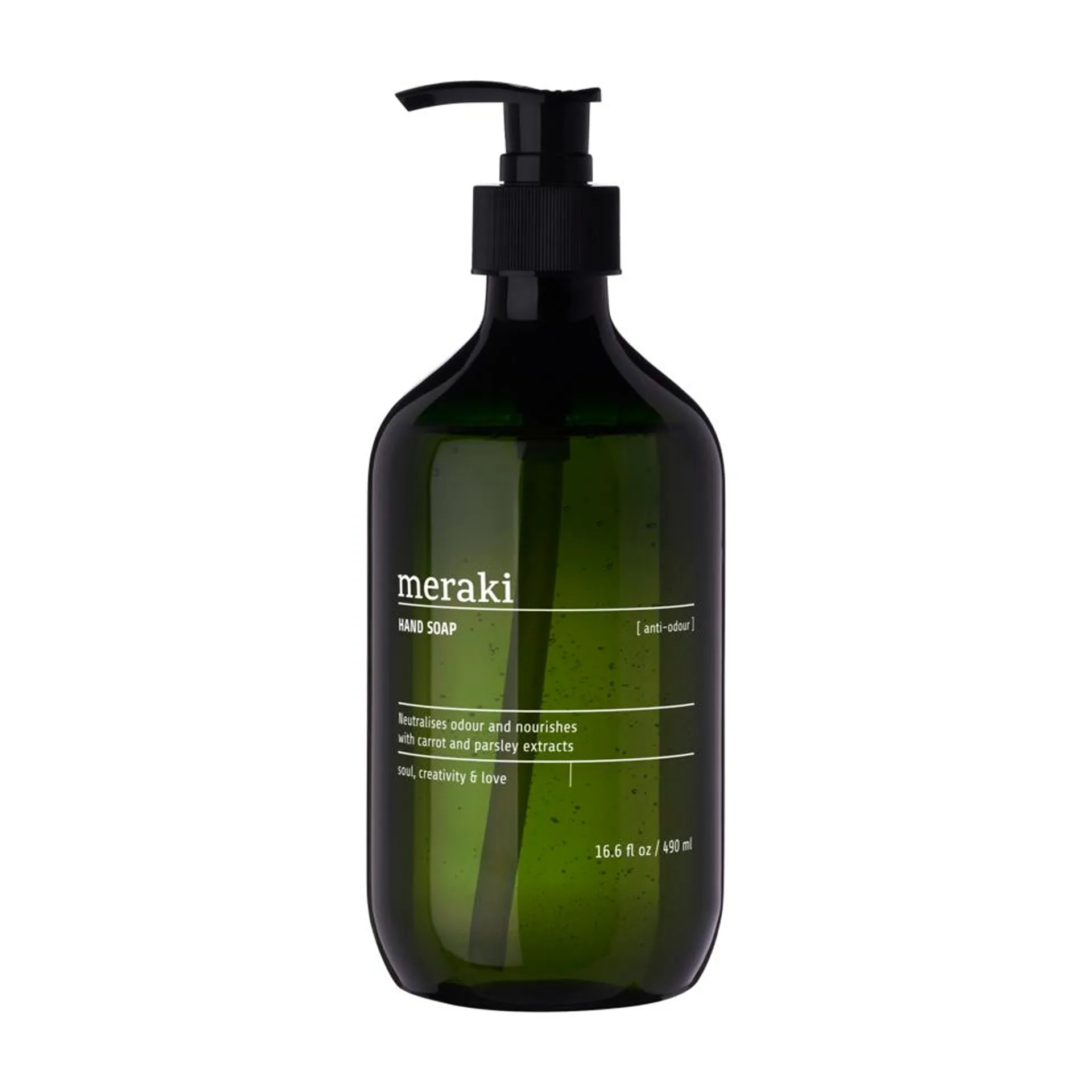 Meraki håndsæbe 490 ml, Anti-odour Meraki