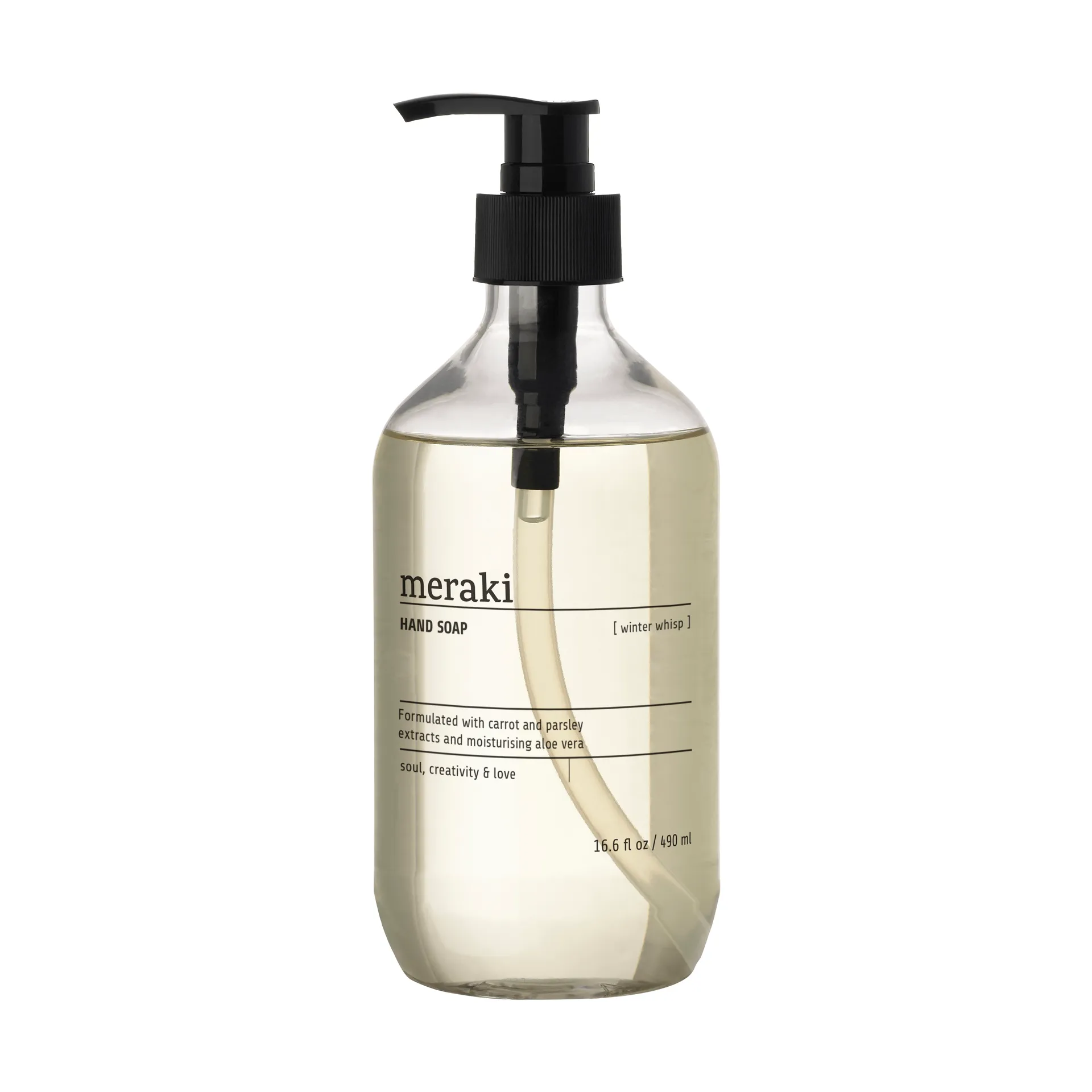 Meraki håndsæbe 490 ml, Winter whisp Meraki
