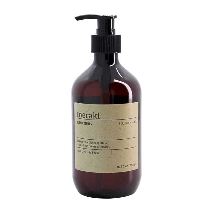 Meraki opvaskemiddel 490 ml, Blossom breeze Meraki