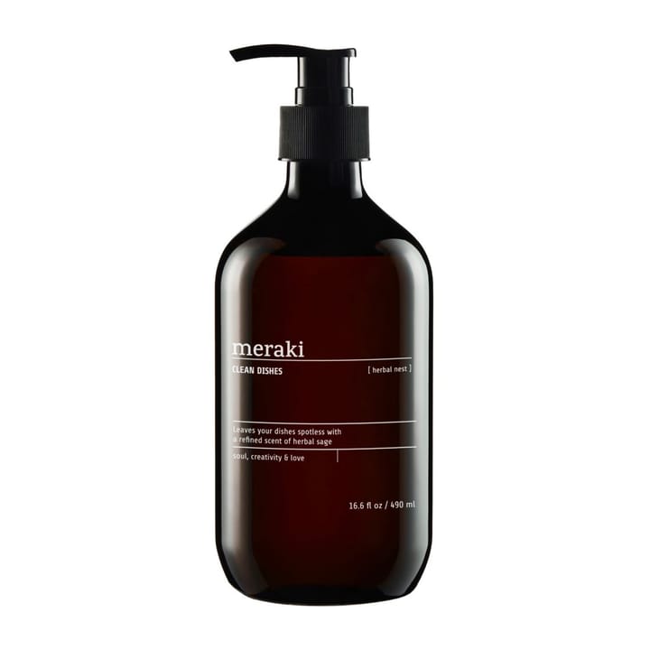 Meraki opvaskemiddel 490 ml, Herbal nest Meraki