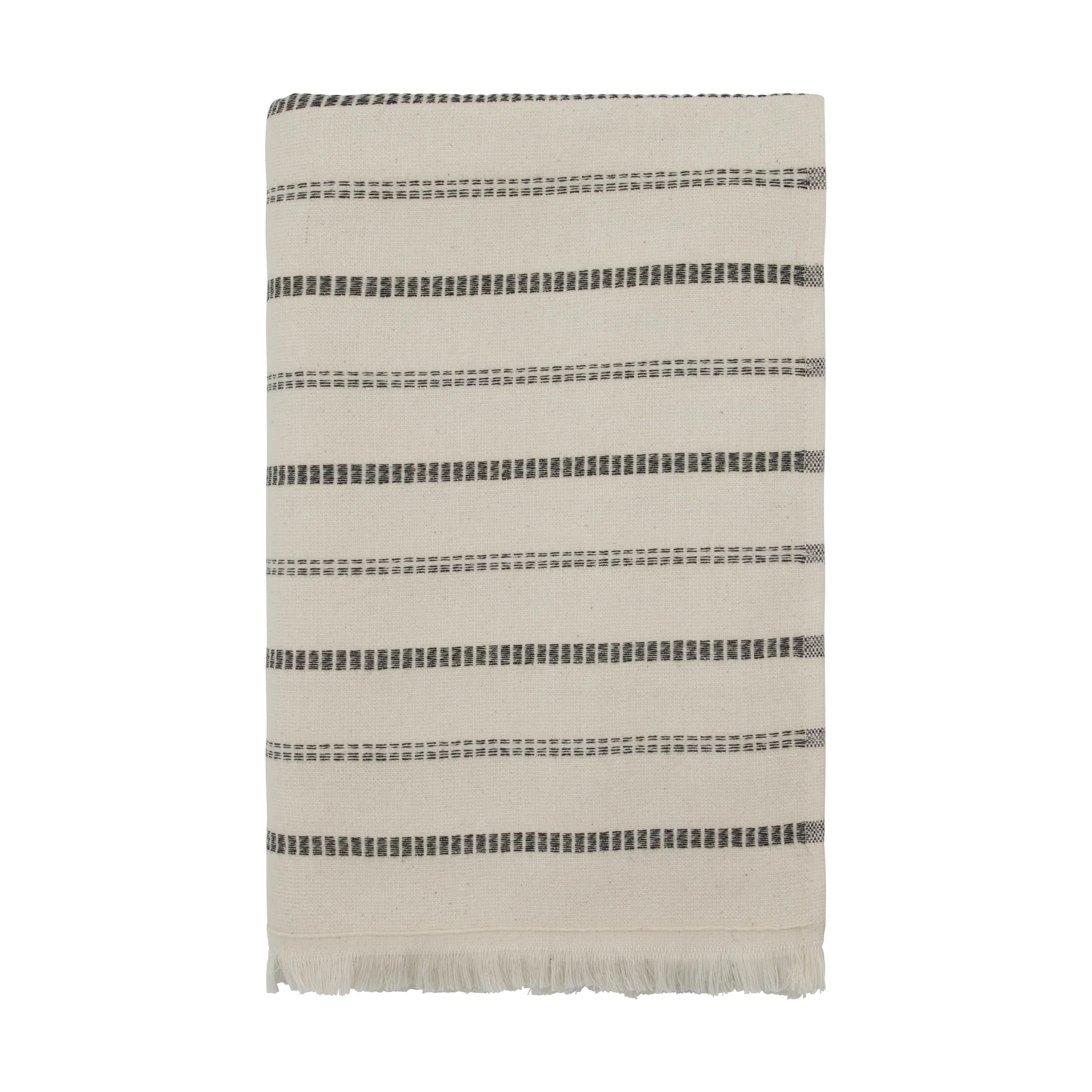 True badehåndklæde, Off-White-sort, 70x140 cm Meraki