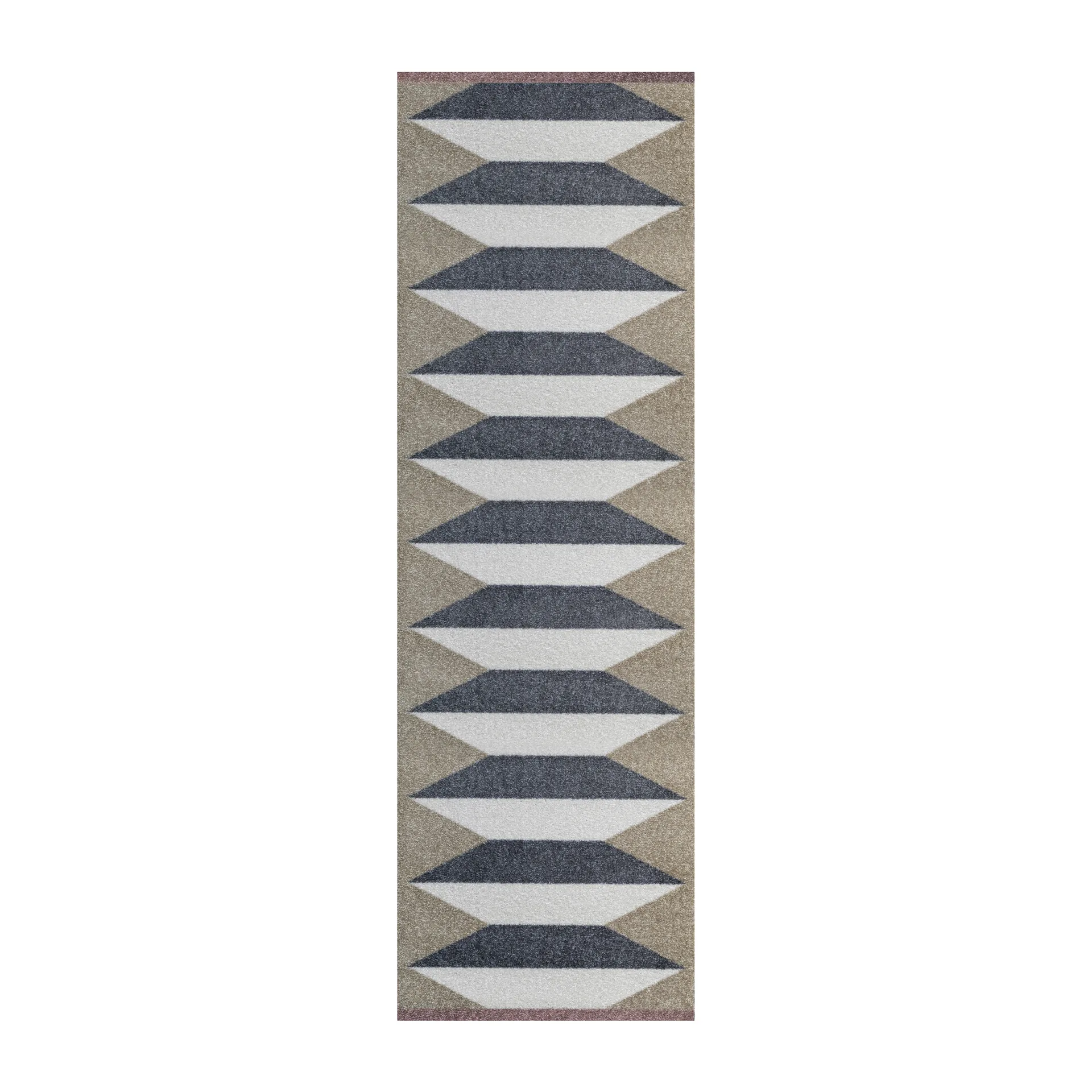 Accordion allround entrémåtte, Sand, 77x240 cm Mette Ditmer