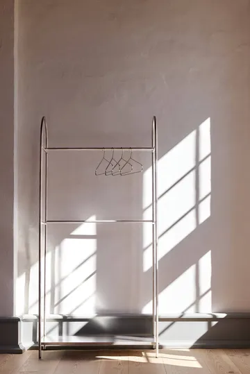 Arch tøjstativ - Sølvfarvet, 39x92x186 cm - Mette Ditmer