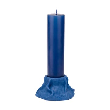 Art Piece lava lysestage Ø12,5 cm - Cobalt - Mette Ditmer