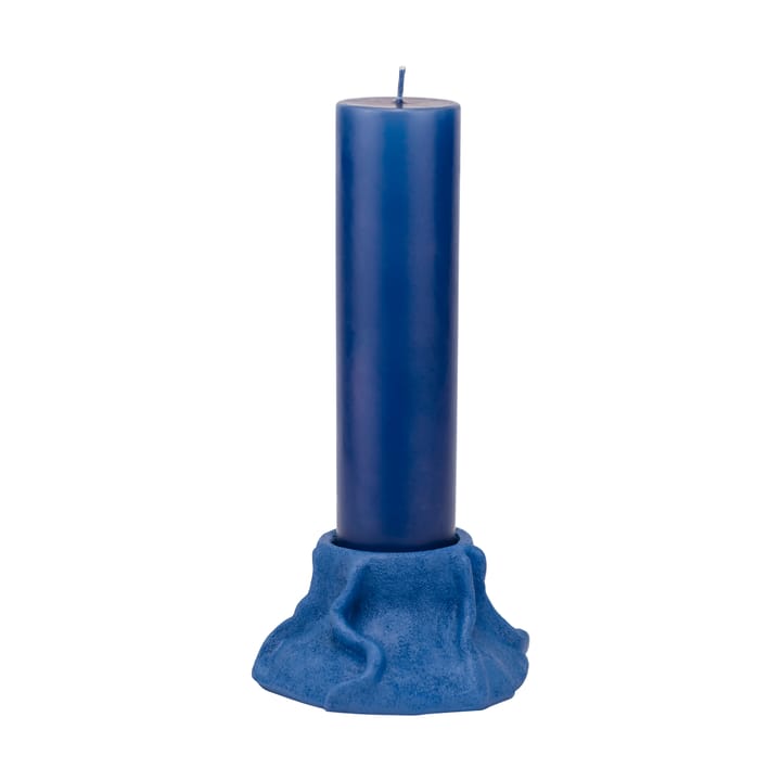Art Piece lava lysestage Ø12,5 cm, Cobalt Mette Ditmer