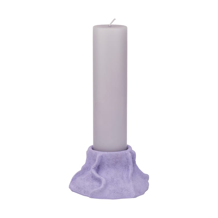 Art Piece lava lysestage Ø12,5 cm, Light lilac Mette Ditmer