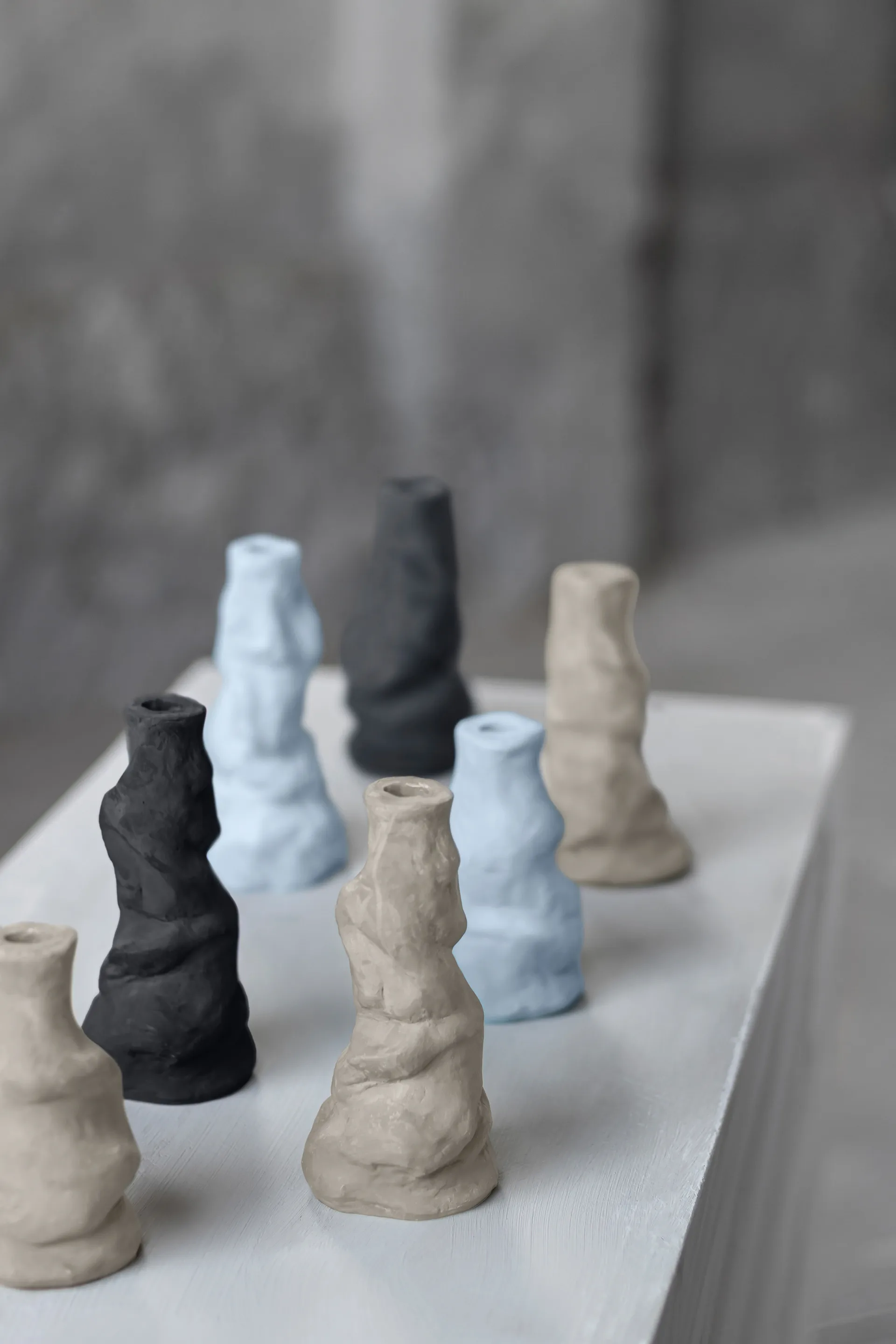 Art Piece Liquid lysestage small, Black Mette Ditmer