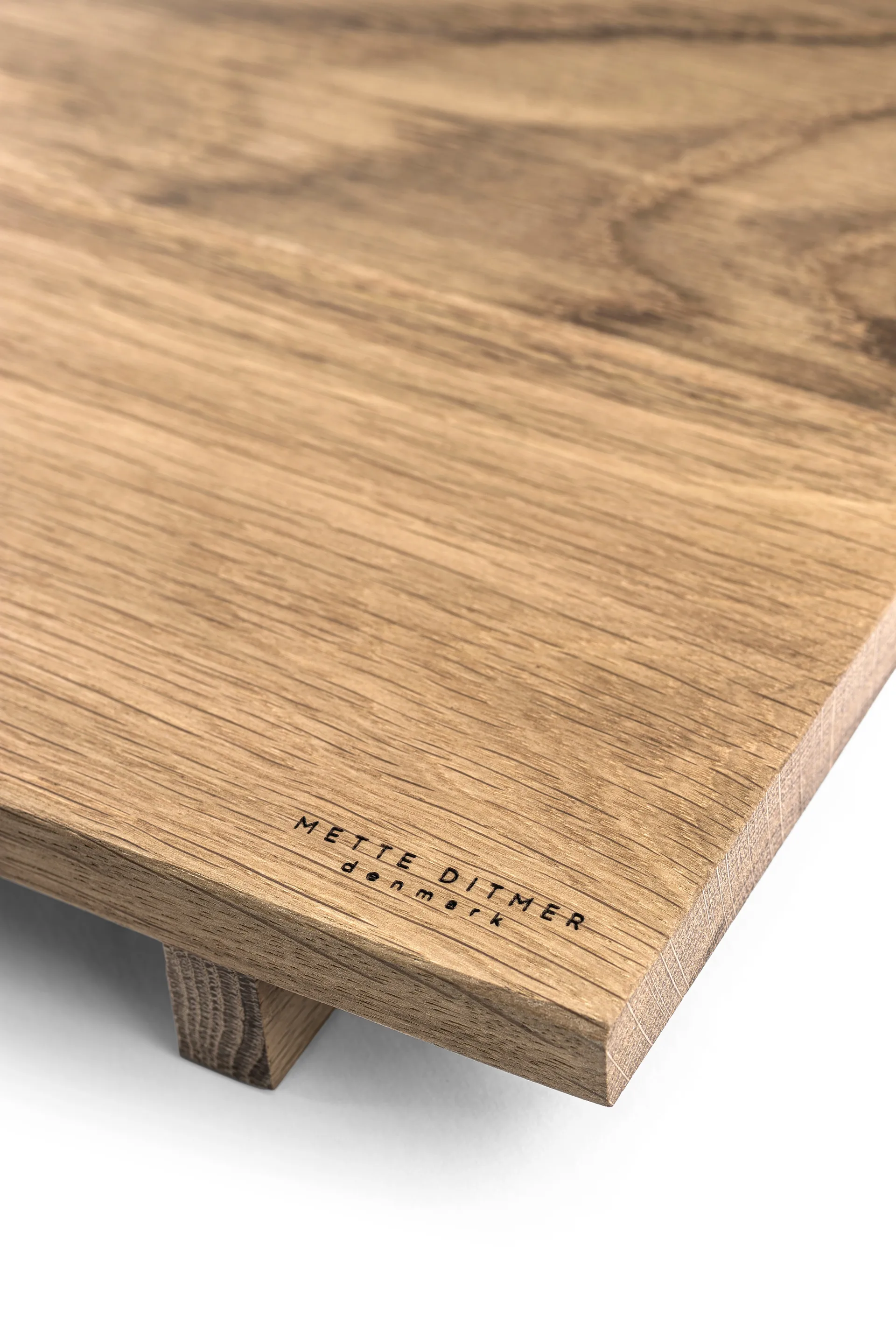 Authentic serveringsbakke, Natural, 25x35 cm Mette Ditmer