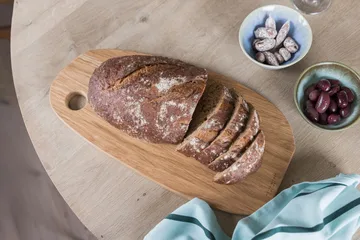 Authentic skærebræt - Natural, 23x44 cm - Mette Ditmer